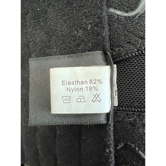 NWT Alivila Y Sequin Bustier Corset Top Sz S Black Silver Coquette Party Club - Picture 4 of 8